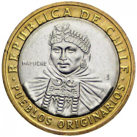 2006 * 100 pesos Cile Popolo Nativo Mapuche