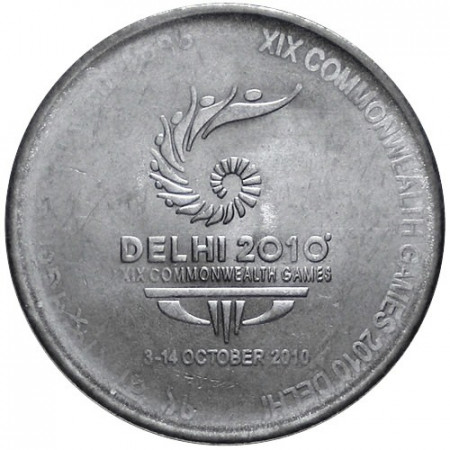 2010 * 2 rupie India XIX Giochi di Delhi