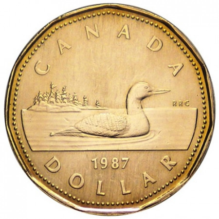 1987 * 1 Dollaro Loonie Canada