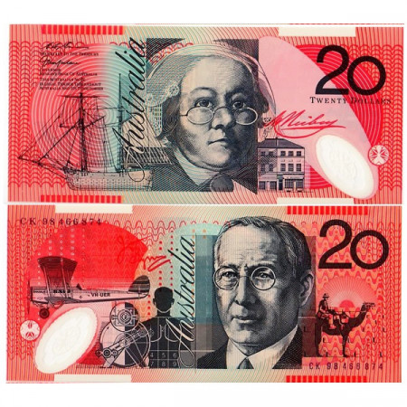 ND (1998) * Banconota Polimera Australia 20 Dollari “Reibey - Flynn” (p53b) FDS