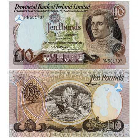 1979 * Banconota Irlanda del Nord 10 Pounds "The Girona" (p249b) SPL