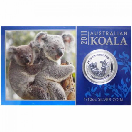 2011 * 10 centesimi d'argento 1/10 OZ Australia Koala