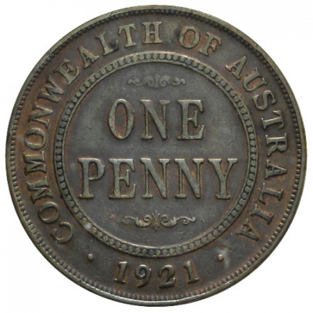 1921 (m e sy) * 1 Penny Australia "Giorgio V" (KM 23) BB