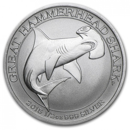 2015 * 50 Centesimi Australia 1/2 OZ "Grande Squalo Martello"