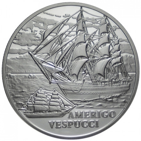 2010 * 1 rublo Bielorussia The Amerigo Vespucci