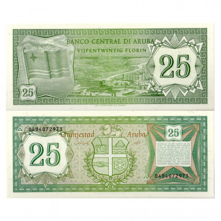 1986 * Banconota Aruba 25 florin FDS