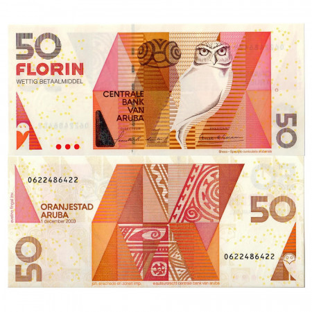 2003 * Banconota Aruba 50 florin FDS