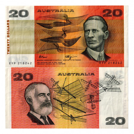 ND (1989) * Banconota Australia 20 Dollars "Kingsford-Smith" (p46g) BB