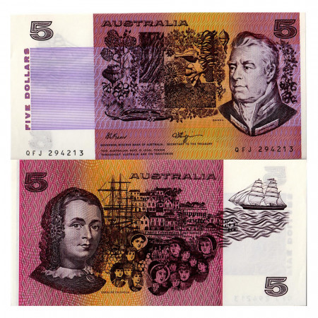 1990 * Banconota Australia 5 dollari FDS