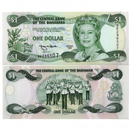 1996 * Banconota Bahamas 1 Dollar (p57a) FDS