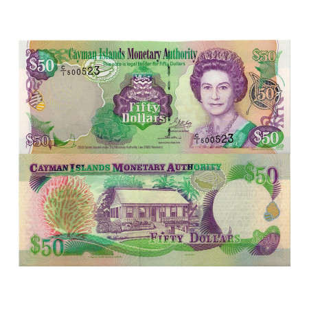 2003 * Banconota Cayman 50 dollari FDS-