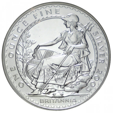 2005 * 2 Sterline d'argento 1 OZ Britannia - Gran Bretagna