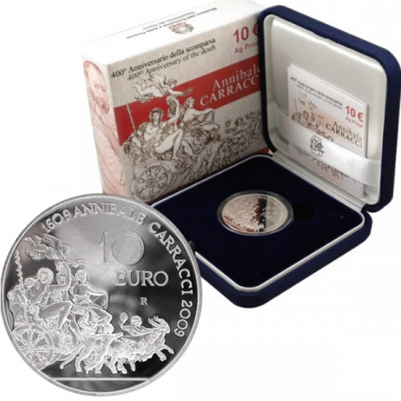 2009 * 10 EURO ITALIA PROOF Carracci
