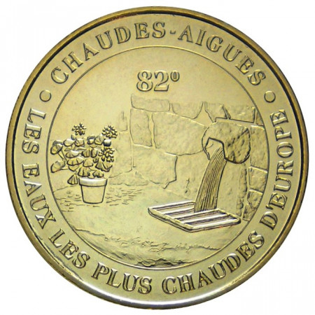 2012 * Gettone turistico Chaudes Aigues - acque calde