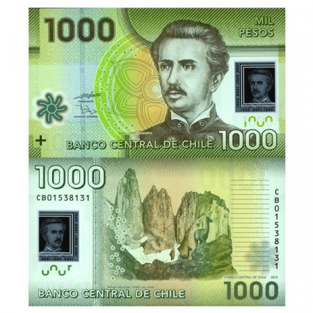 2010 * Banconota Polimera Cile 1000 Pesos FDS