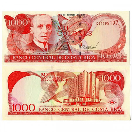 1999 * Banconota Costa Rica 1000 Colones (p264c) FDS