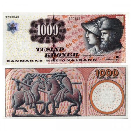 2004 * Banconota Danimarca 1000 Kroner “AeM Ancher” (p64a) FDS