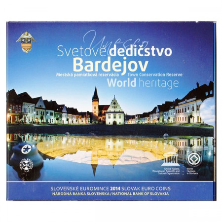 2014 * SLOVACCHIA Divisionale Ufficiale euro Bardejov