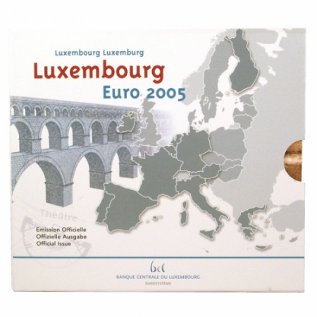 2005 * Serie LUSSEMBURGO Divisionale Ufficiale FDC