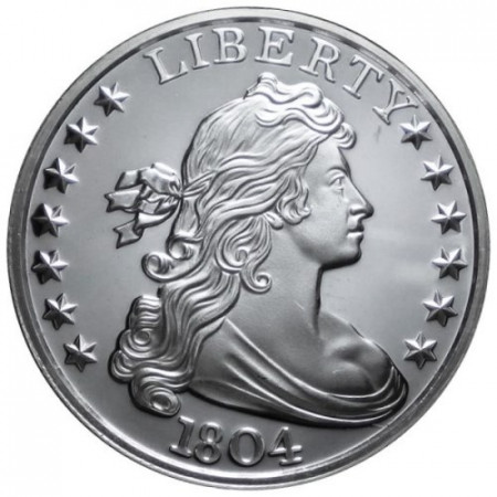 2015 * Troy Ounce 1 OZ Oncia Argento "Stati Uniti - Draped Bust"