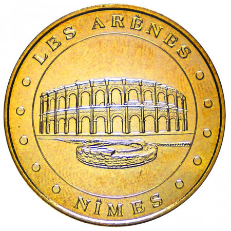 2012 * 30 Nimes Gettone turistico Nimes N°2 - les Arenes