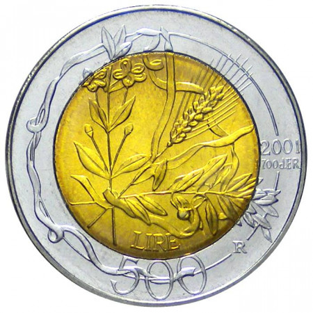 2001 * 500 lire San Marino l'Amore