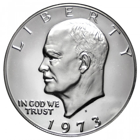 1973 * 1 Dollaro d'argento Stati Uniti proof Eisenhower S