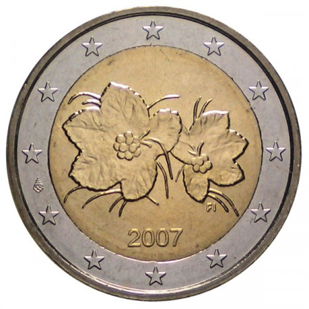 2007 * 2 euro FINLANDIA Pianta di Camemoro