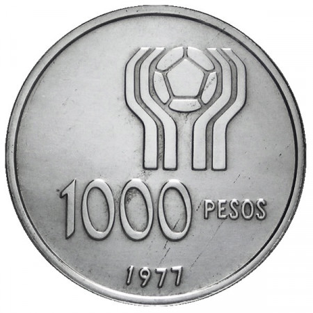 1977 * 1000 Pesos Argentina Mondiali di calcio