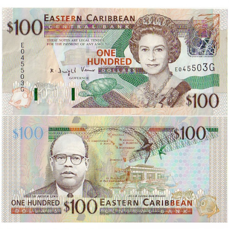 ND (2003) * Banconota East Caribbean States "Grenada" 100 Dollari BB/SPL