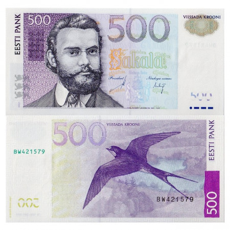 2007 * Banconota Estonia 500 Krooni FDS