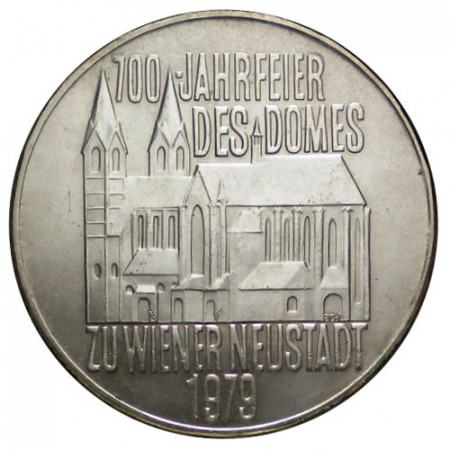 1979 * 100 Schilling Argento Austria “700° Cattedrale Vienna Neustadt” (KM 2942) UNC