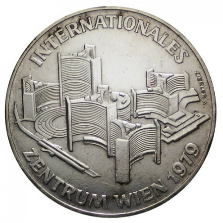 1979 * 100 Schilling Argento Austria “Vienna International Center” (KM 2944) UNC