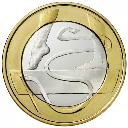 2015 * 5 Euro FINLANDIA "Ginnastica"