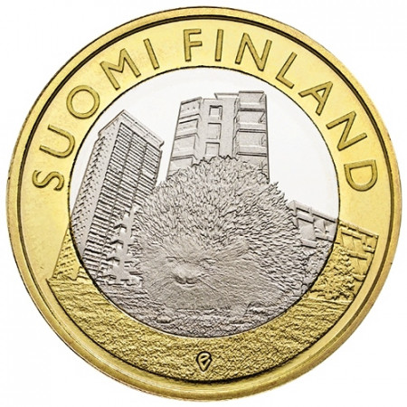 2015 * 5 Euro FINLANDIA "Riccio di Uusimaa"