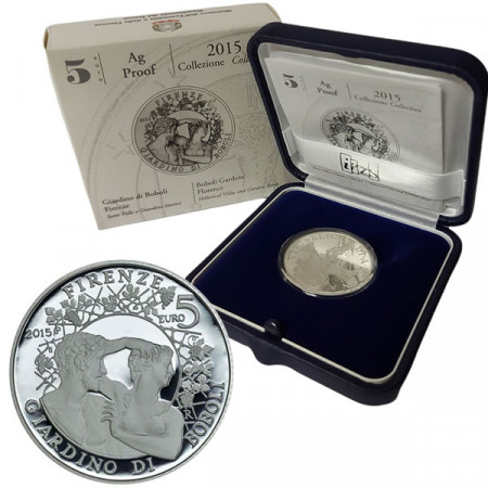 2015 * 5 Euro ITALIA "Giardino di Boboli - Firenze"