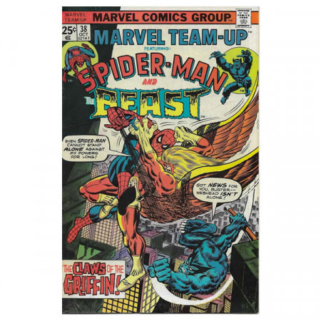 Fumetto Marvel #38 10/1975 “Marvel Team-Up ft Spiderman – The Beast”