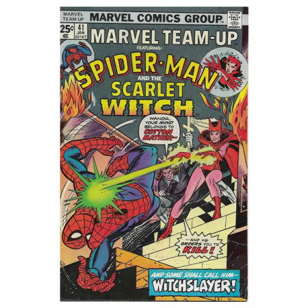 Fumetto Marvel #41 01/1976 “Marvel Team-Up ft Spiderman – The Scarlet Witch”