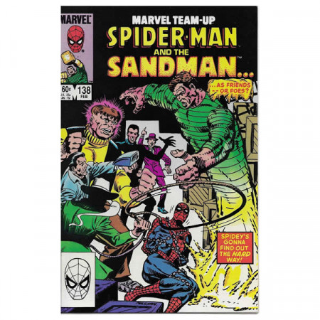 Fumetto Marvel #138 02/1984 “Marvel Team-Up Spiderman - Sandman”