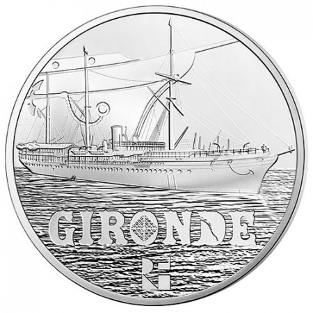 2015 * 10 Euro FRANCIA "Gironde" PROOF