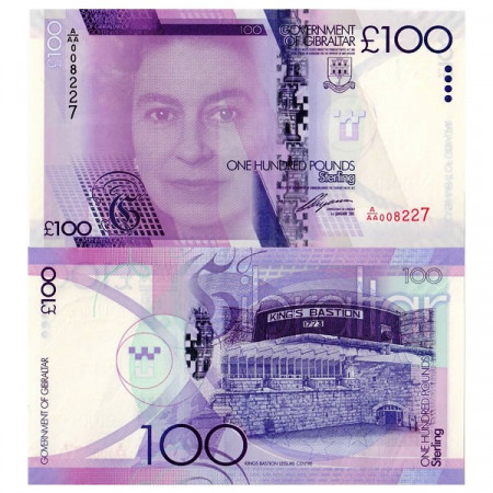 2011 * Banconota Gibilterra 100 Pounds (p39) FDS