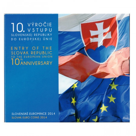 2014 * SLOVACCHIA Divisionale Ufficiale euro 10° ingresso Unione Europea