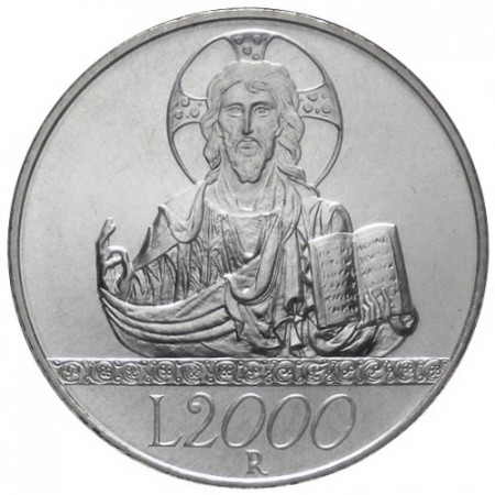 1998 * 2000 lire argento Italia la Fede