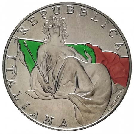 2018 * 5 Euro Argento ITALIA "70° Costituzione Italiana" FDC