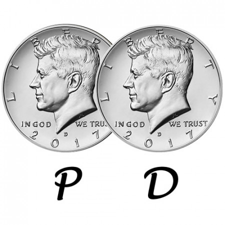 2017 * Half Dollar Stati Uniti "Kennedy" UNC P+D