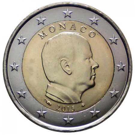 2015 * 2 Euro MONACO "Alberto II" UNC