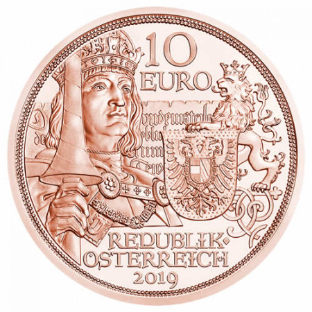 2019 * 10 Euro Rame AUSTRIA "Cavalleria" UNC