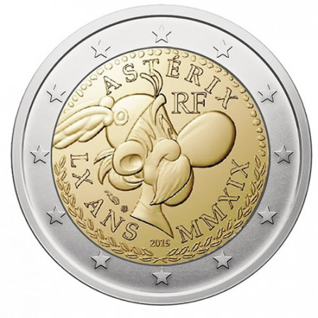 2019 * 2 Euro FRANCIA "60º Anniversario di Asterix" UNC