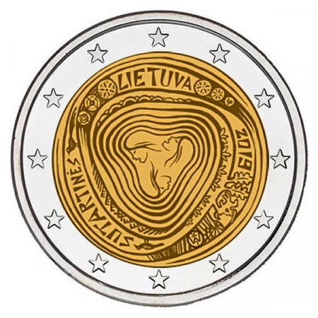 2019 * 2 Euro LITUANIA "Sutartines, Canzoni Popolari Lituane" UNC