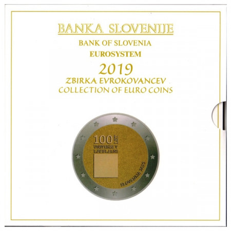 2019 * SLOVENIA Divisionale Ufficiale Euro FDC